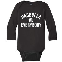 Hasbulla Vs Everybody Baby Long Sleeve Bodysuit