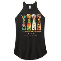 Hands Vote For A Brighter Tomorrow 2024 Women's Perfect Tri Rocker Tank