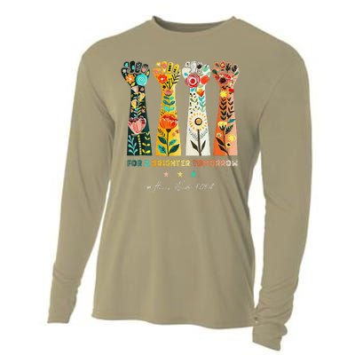 Hands Vote For A Brighter Tomorrow 2024 Cooling Performance Long Sleeve Crew