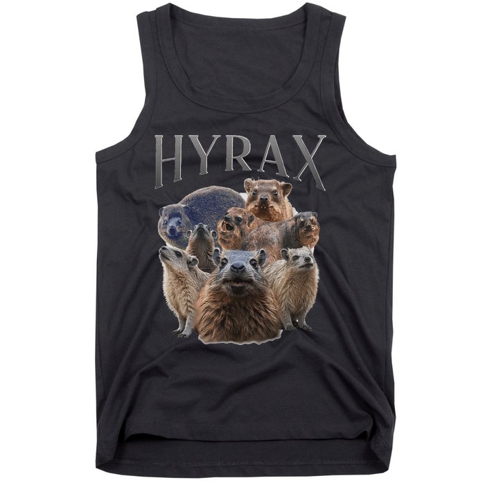 Hyrax Vintage Funny Hyrax Tank Top