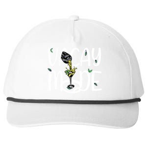 Holiday Vacation Feeling Cocktail Glas In Vacay Mode Gift Snapback Five-Panel Rope Hat