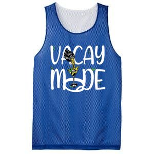 Holiday Vacation Feeling Cocktail Glas In Vacay Mode Gift Mesh Reversible Basketball Jersey Tank