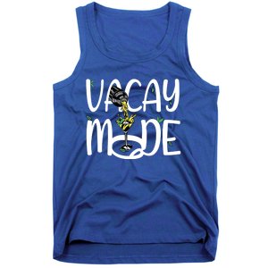 Holiday Vacation Feeling Cocktail Glas In Vacay Mode Gift Tank Top