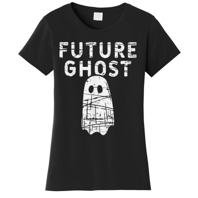 Haunted Visions Futuristic Halloween Ghost Costumes Women's T-Shirt