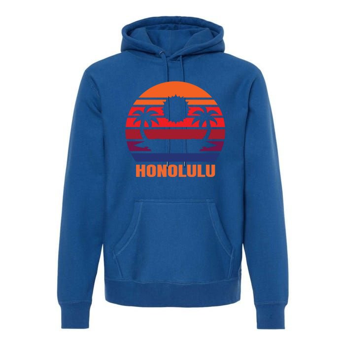 Honolulu Vacation Gift Premium Hoodie