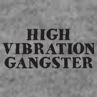 High Vibration Gangster Funny Spiritual Yoga Novelty Toddler Hoodie