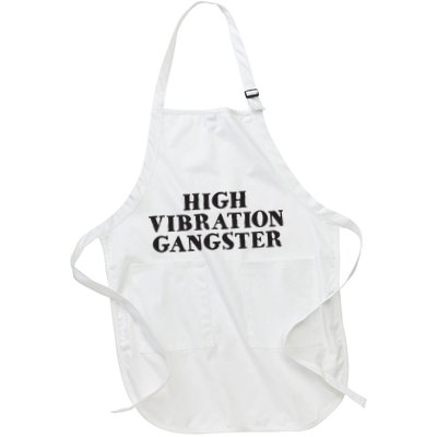 High Vibration Gangster Funny Spiritual Yoga Novelty Apron