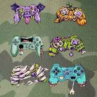 Halloween Video Gaming Controller Legacy Tie Dye Trucker Hat
