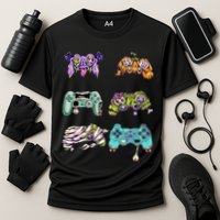 Halloween Video Gaming Controller Performance Shirt
