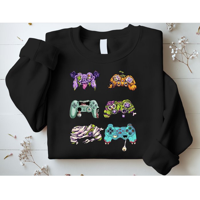 Halloween Video Gaming Controller Sweatshirt