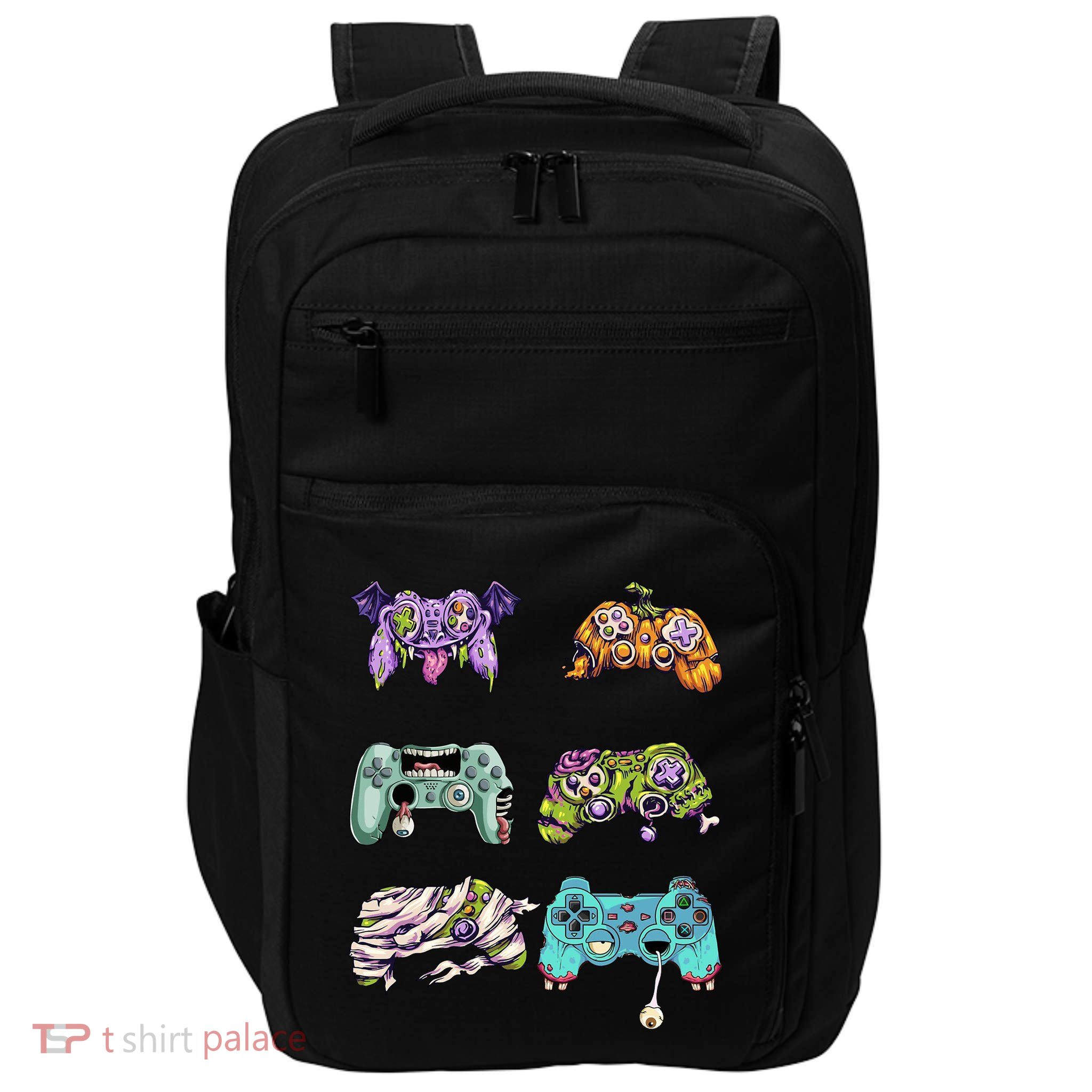 Halloween Video Gaming Controller Impact Tech Backpack
