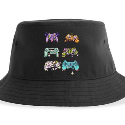 Halloween Video Gaming Controller Sustainable Bucket Hat