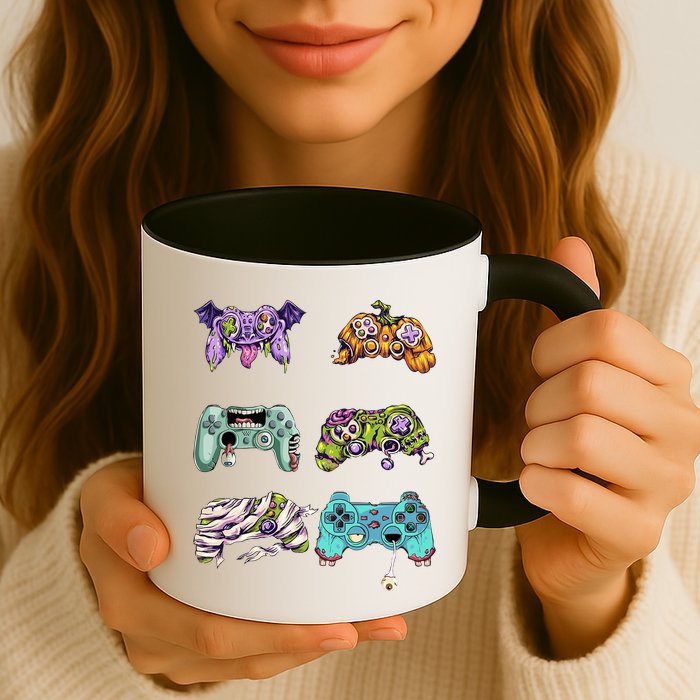 Halloween Video Gaming Controller Mug