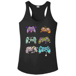 Halloween Video Gaming Controller Ladies PosiCharge Competitor Racerback Tank