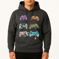 Halloween Video Gaming Controller Hoodie