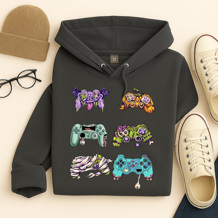Halloween Video Gaming Controller Hoodie