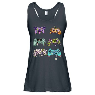 Halloween Video Gaming Controller Ladies Essential Flowy Tank