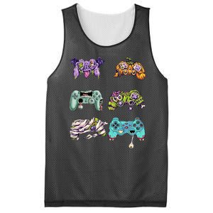 Halloween Video Gaming Controller Mesh Reversible Basketball Jersey Tank