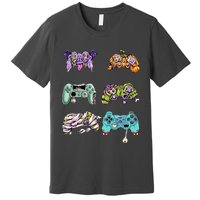 Halloween Video Gaming Controller Premium T-Shirt