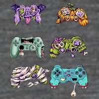 Halloween Video Gaming Controller Premium T-Shirt