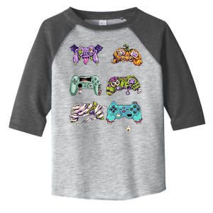 Halloween Video Gaming Controller Toddler Fine Jersey T-Shirt