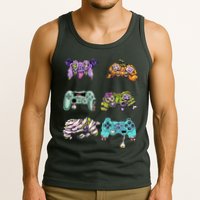 Halloween Video Gaming Controller Tank Top
