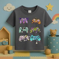 Halloween Video Gaming Controller Toddler T-Shirt
