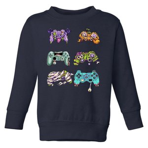 Halloween Video Gaming Controller Toddler Sweatshirt