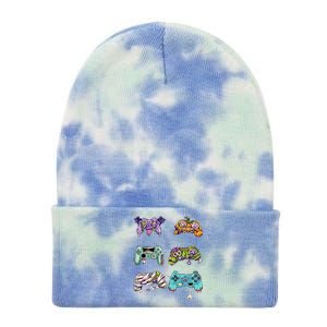 Halloween Video Gaming Controller Tie Dye 12in Knit Beanie