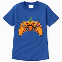 Halloween Video Game Controller With Pumpkin Face Gaming Funny Gift Tall T-Shirt