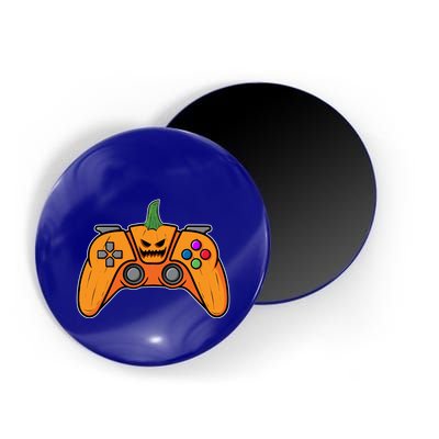 Halloween Video Game Controller With Pumpkin Face Gaming Funny Gift Magnet
