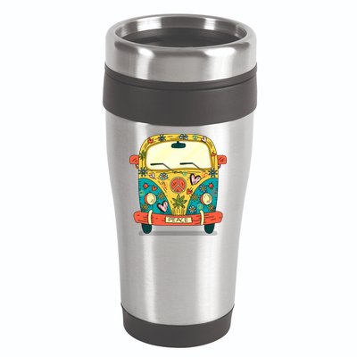 Hippie Van 16oz Travel Tumbler