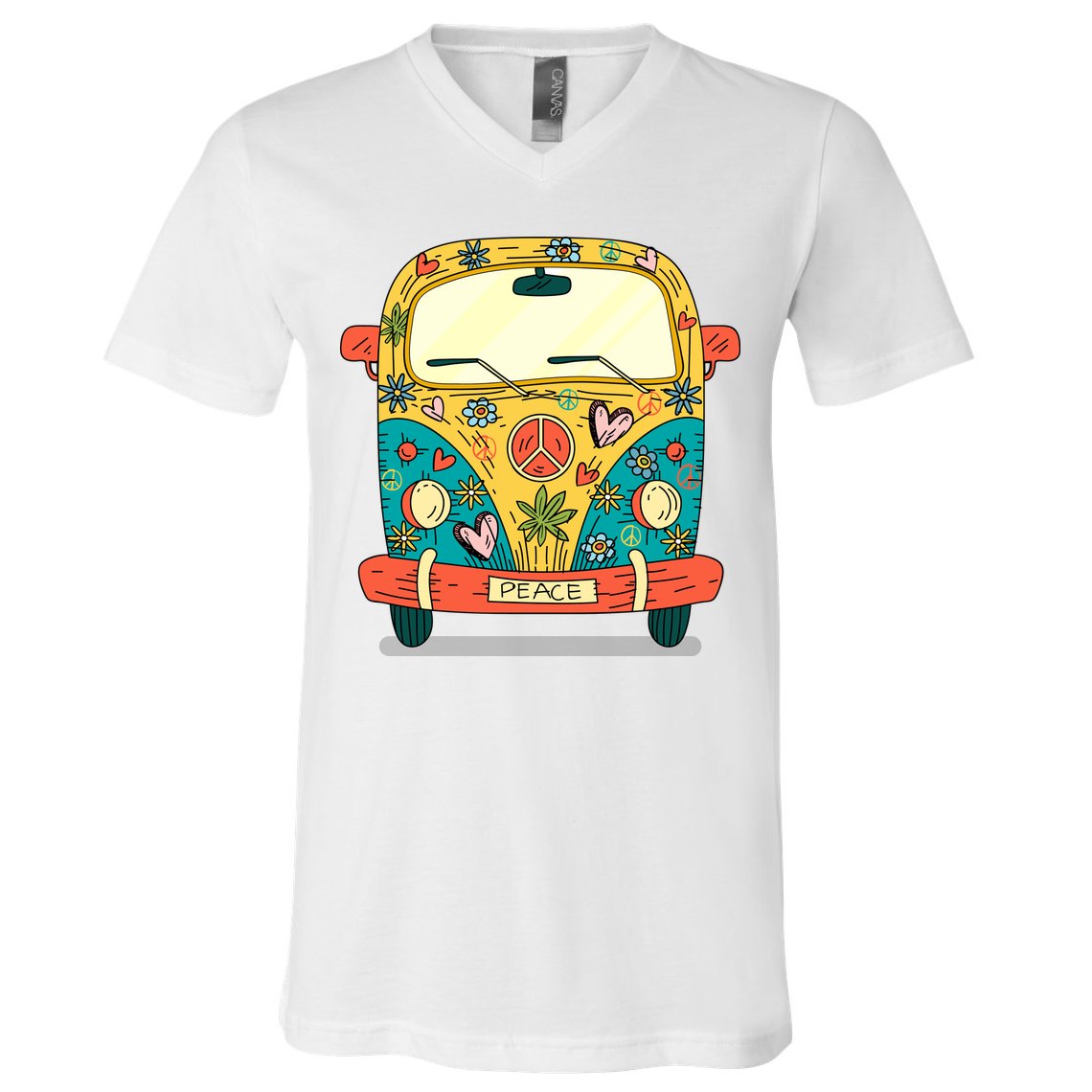 Hippie Van V-Neck T-Shirt