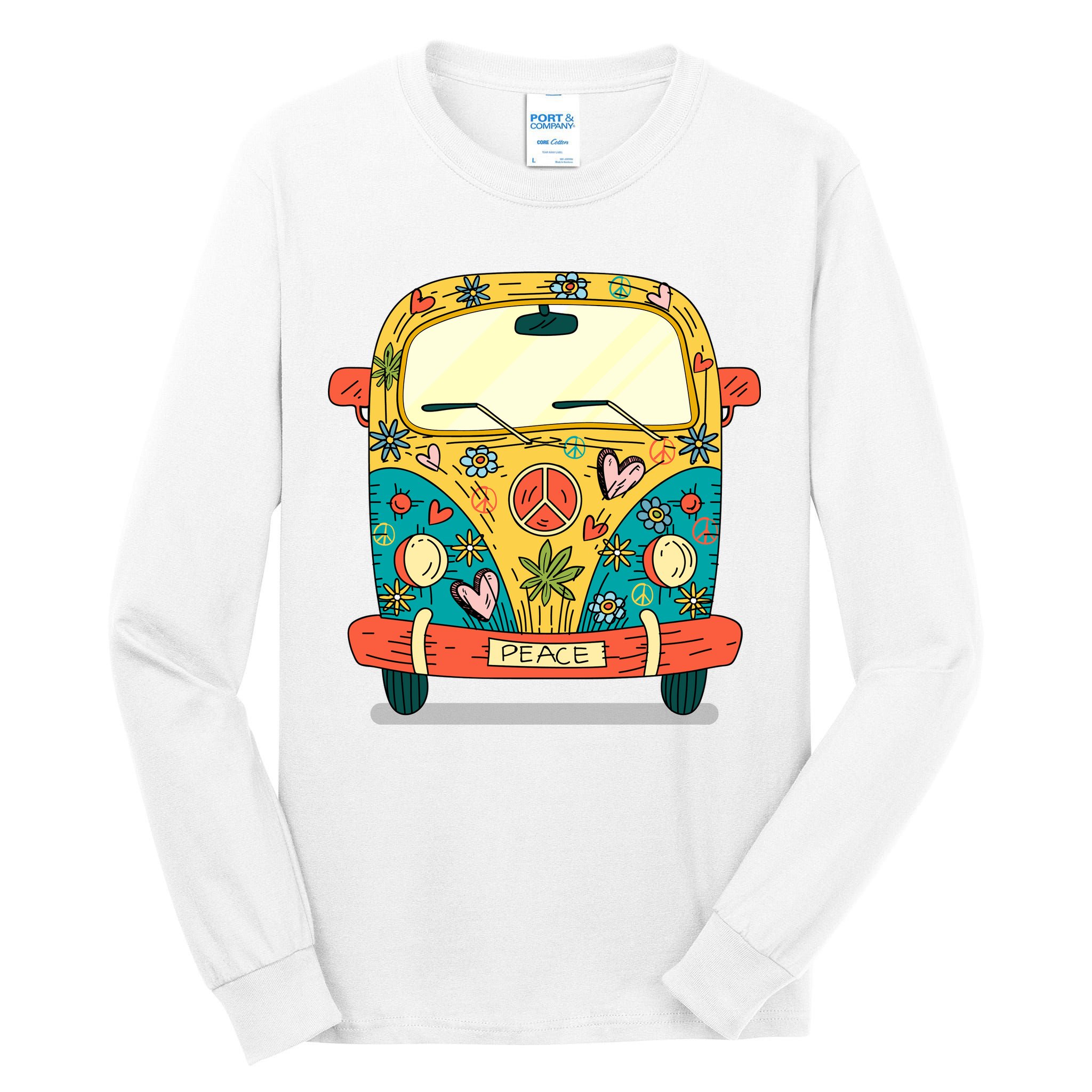 Hippie Van Tall Long Sleeve T-Shirt