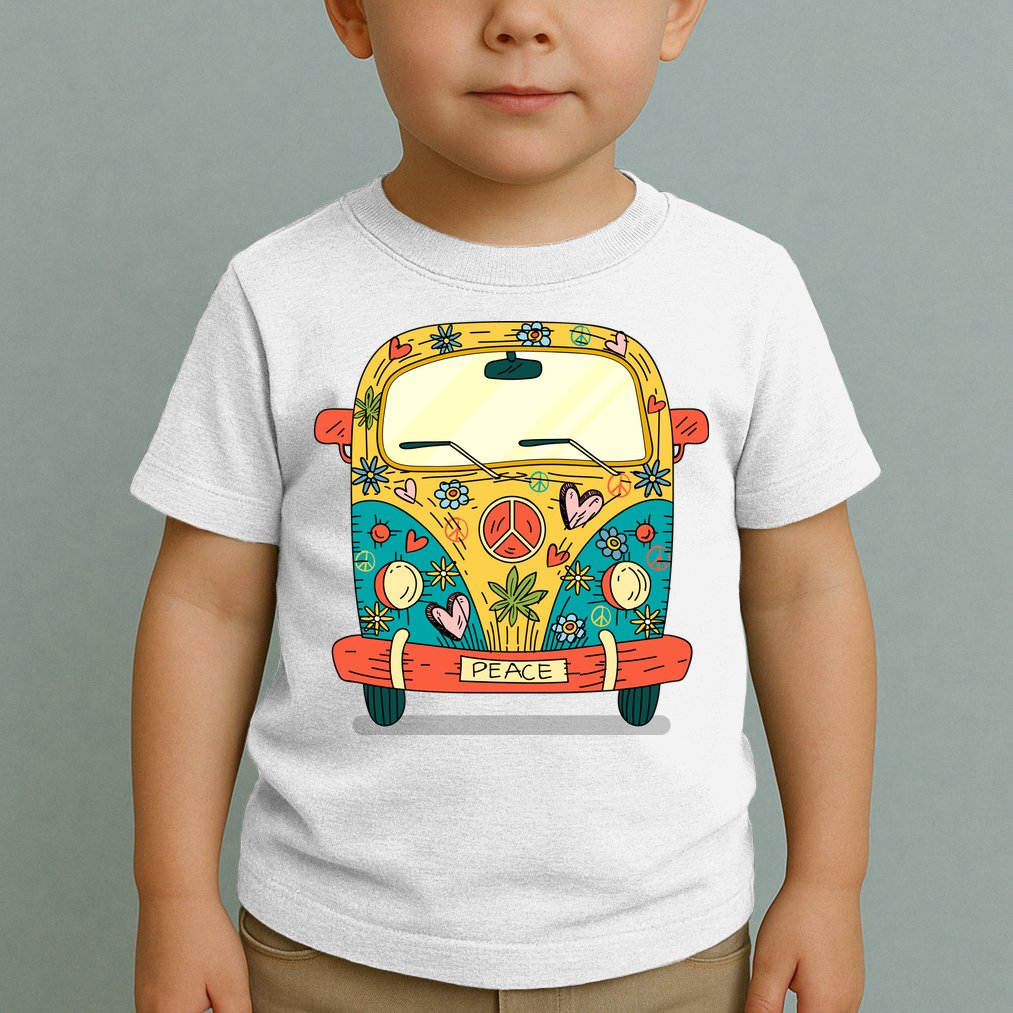 Hippie Van Toddler T-Shirt