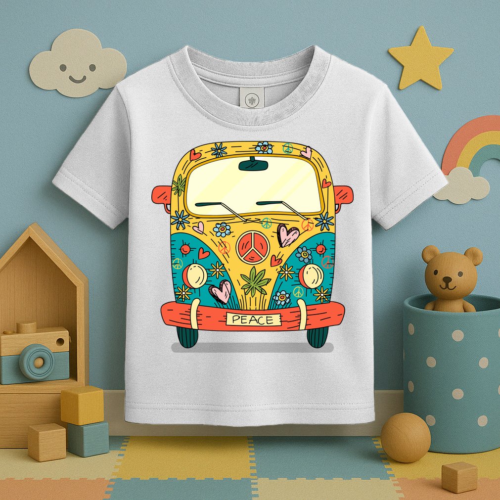 Hippie Van Toddler T-Shirt