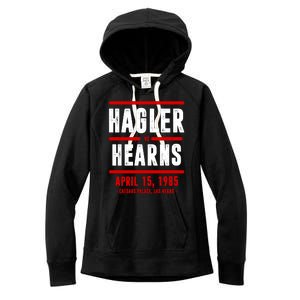 Hagler Vs Hearns 80s Boxing Women's Fleece Hoodie