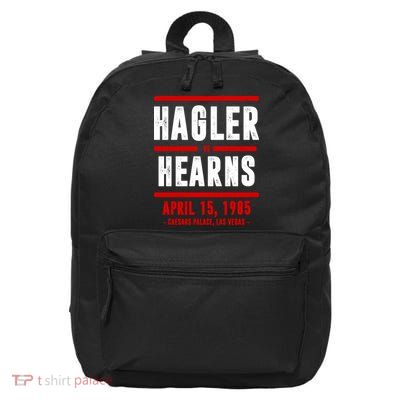 Hagler Vs Hearns 80s Boxing 16 in Basic Backpack