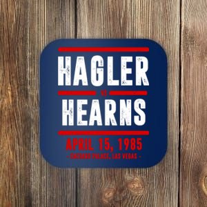 Hagler Vs Hearns 80s Boxing Coaster