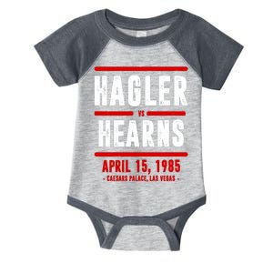 Hagler Vs Hearns 80s Boxing Infant Baby Jersey Bodysuit