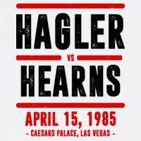 Hagler Vs Hearns 80s Boxing USA-Made Doggie Bandana