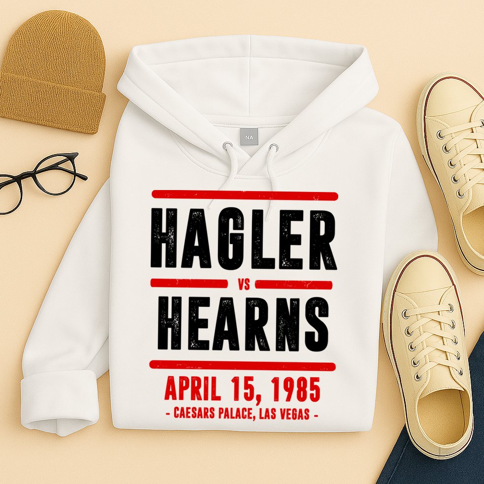 Hagler Vs Hearns 80s Boxing Hoodie