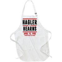 Hagler Vs Hearns 80s Boxing Full-Length Apron With Pockets