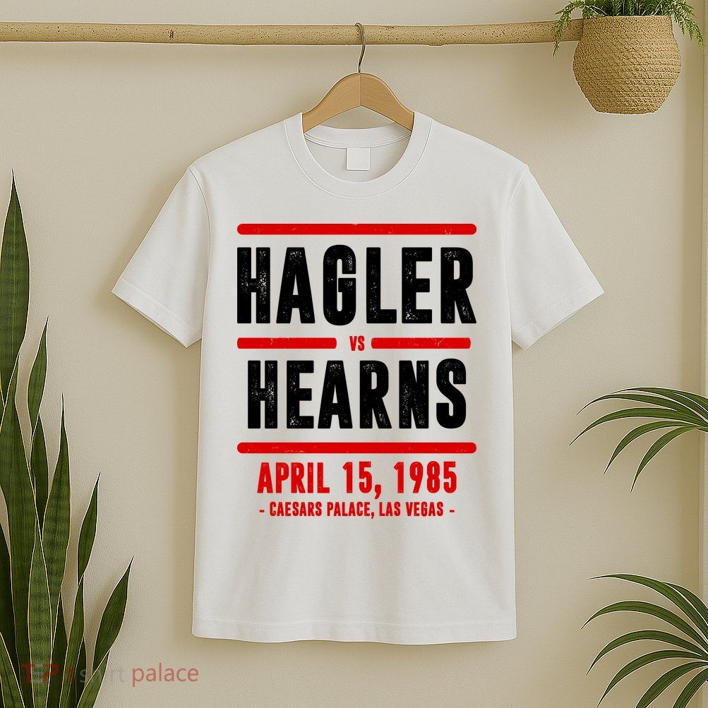 Hagler Vs Hearns 80s Boxing T-Shirt