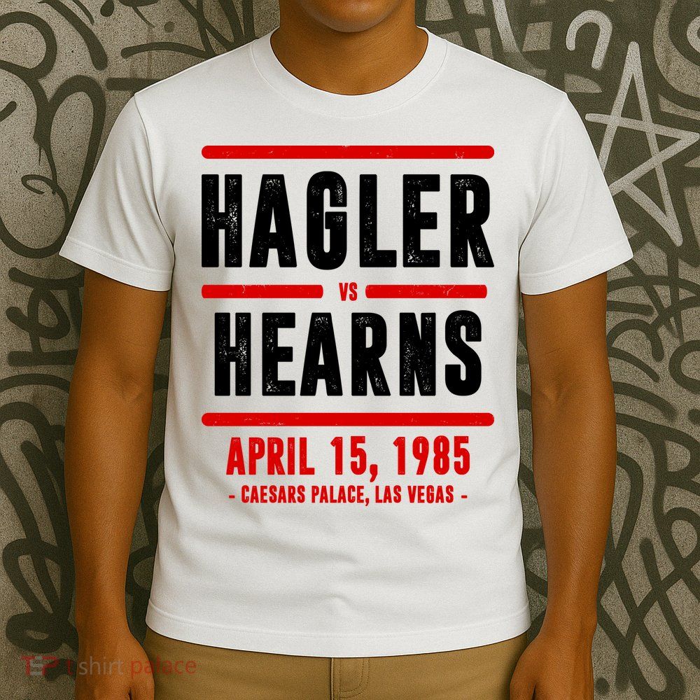 Hagler Vs Hearns 80s Boxing T-Shirt