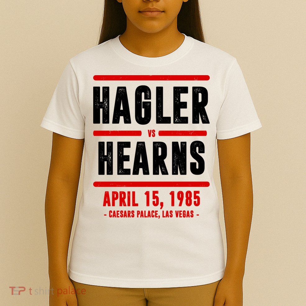 Hagler Vs Hearns 80s Boxing T-Shirt