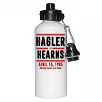 Hagler Vs Hearns 80s Boxing Aluminum Water Bottle