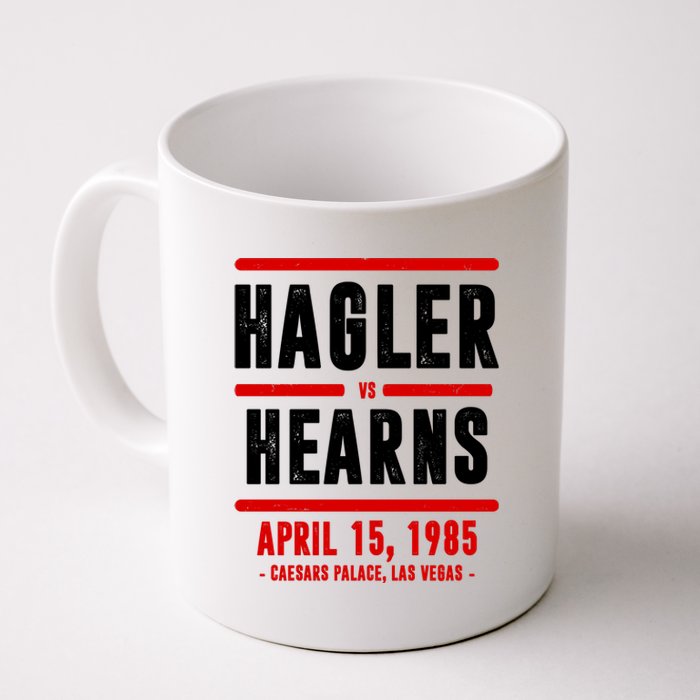 Hagler Vs Hearns 80s Boxing Coffee Mug