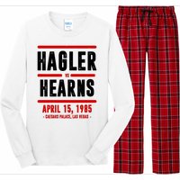 Hagler Vs Hearns 80s Boxing Long Sleeve Pajama Set