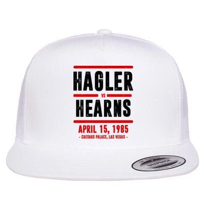 Hagler Vs Hearns 80s Boxing Flatbill Hat